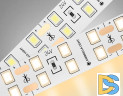 Светодиодная лента двухрядная Ambrella Light LED Strip 24В 2835 20Вт/м 3000K 5м IP20 GS3601