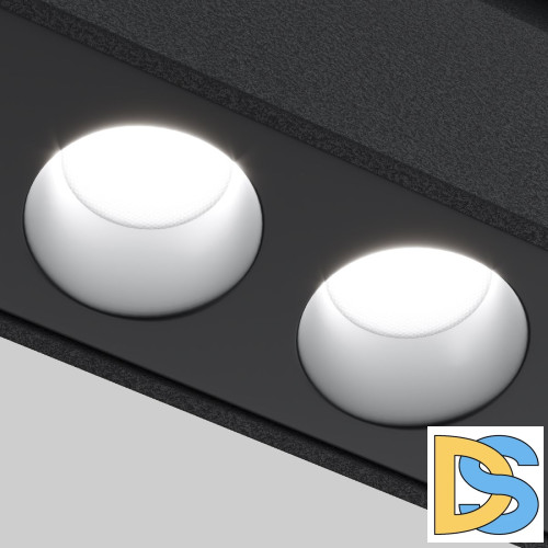 Трековый магнитный светильник Maytoni Points TR031-4-12WTW-DD-B