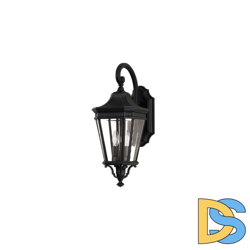 Настенный уличный светильник Feiss Cotswold lane FE-COTSLN2-M-BK