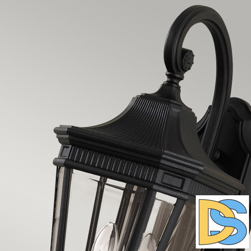 Настенный уличный светильник Feiss Cotswold lane FE-COTSLN2-M-BK