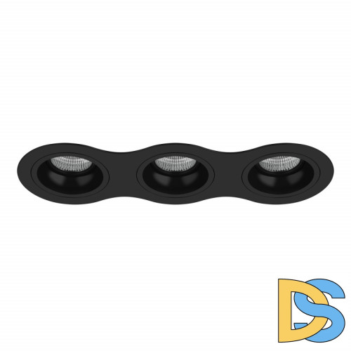 Встраиваемый светильник Lightstar D637070707 (214637+214607+214607+214607)