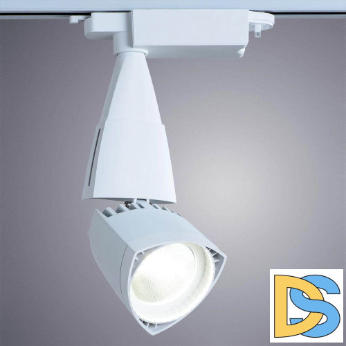 Трековый светодиодный светильник Arte Lamp A3830PL-1WH