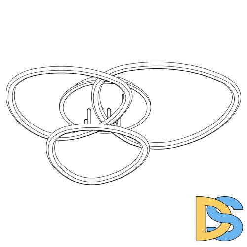 Потолочная люстра Citilux Trio CL215B132