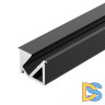 Алюминиевый профиль Arlight SL-BEVEL-H10-F14-2000 ANOD BLACK 044084