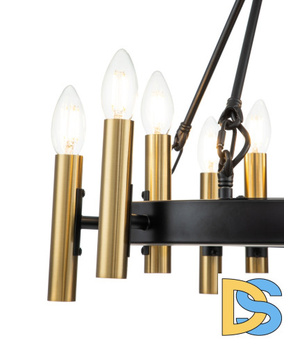 Подвесная люстра Indigo Cero 13009/9P Black V000207