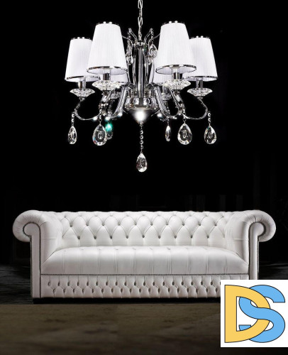 Подвесная люстра Lumina Deco Finezzia LDP 9267-6 CHR