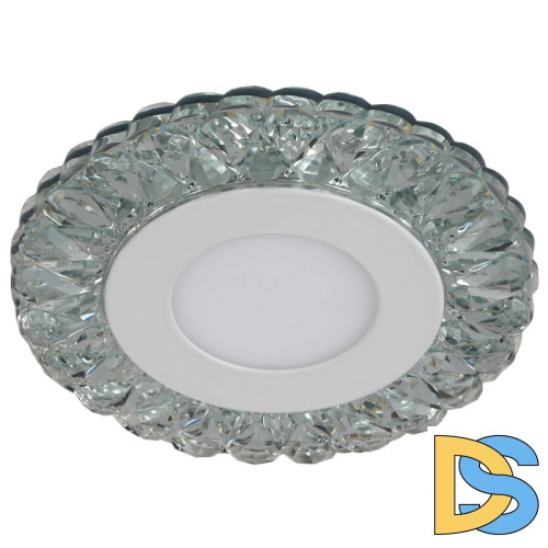 Встраиваемый светильник ЭРА DK LED 16 SL/WH Б0036497