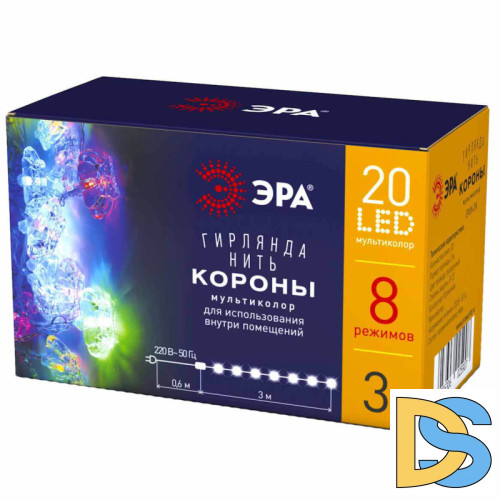 Светодиодная гирлянда ЭРА ENIN-3K Б0041898