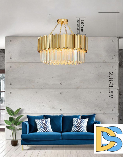 Подвесная люстра Delight Collection Barclay MD19090002-8A