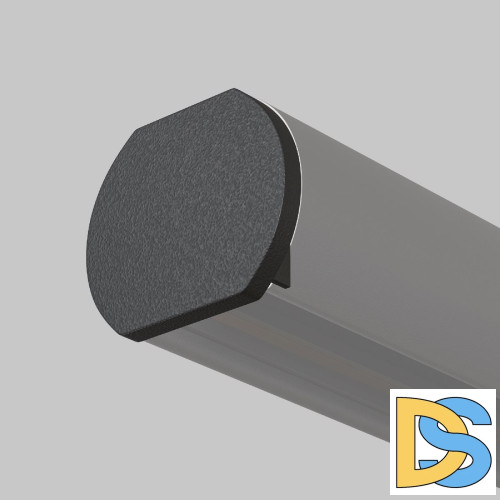 Заглушка для круглового шинопровода (2 шт.) Maytoni Basity TRA172EC-R-11B