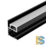 Алюминиевый профиль Arlight WALL-2228-2000 ANOD BLACK 050488
