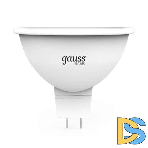 Лампа светодиодная Gauss Elementary MR16 GU5.3 7W 4100K матовая 11527