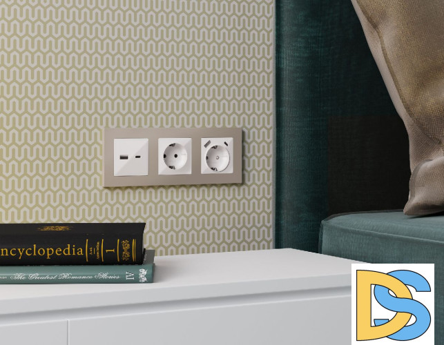 Рамка трехместная Ambrella Volt Techno AF220363