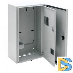 Металлический щит учета для монтажа на столб ЩУГ-3-1,двойная дверь, IP55