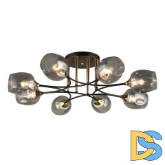 Потолочная люстра IMEX MD.4882-8-S COFFEE+FGD