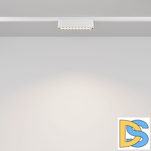 Трековый магнитный светильник Maytoni Basis Grid TR084-1-6W4K-W