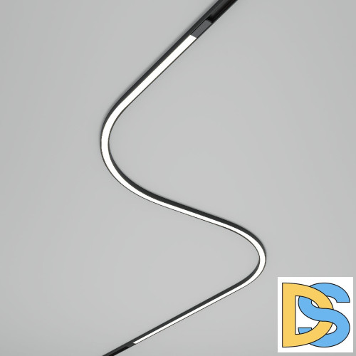 Трековый магнитный светильник Maytoni Flex TR180-1-24WTW-B