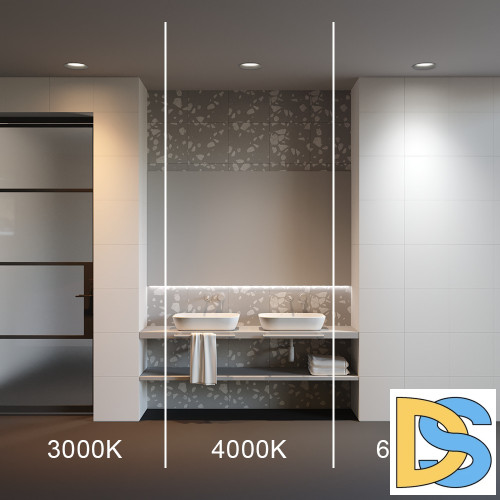 Встраиваемый светильник Maytoni Okno DL055-24W3-4-6K-B