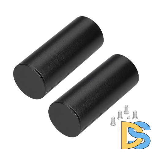 Заглушка Arlight ROUND-D36-360 BLACK с отверстием 050534