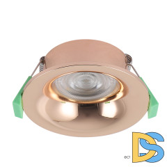 Встраиваемый светильник Crystal Lux CLT 004C1 GO