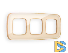 Рамка трехместная Ambrella Volt Coint OF640343