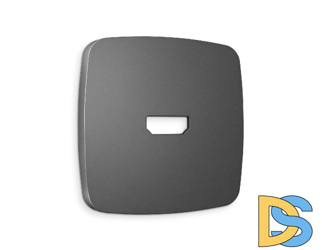 Лицевая панель для HDMI розетки Ambrella Volt Omega OP6640