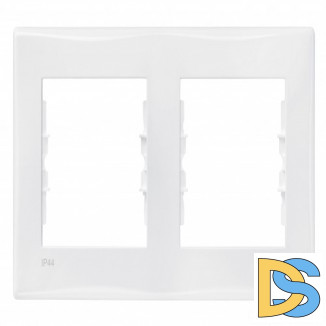 Рамка IP44 2-ая (двойная), влагозащитная, Белый, серия Sedna, Schneider Electric