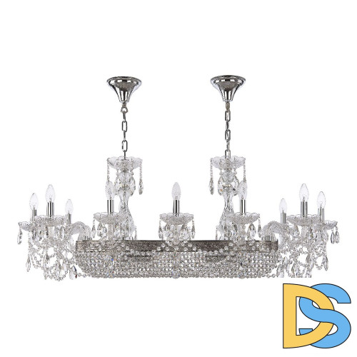 Подвесная люстра Bohemia Ivele Crystal 1453/12/195/800 Ni