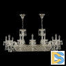 Подвесная люстра Bohemia Ivele Crystal 1453/12/195/800 Ni