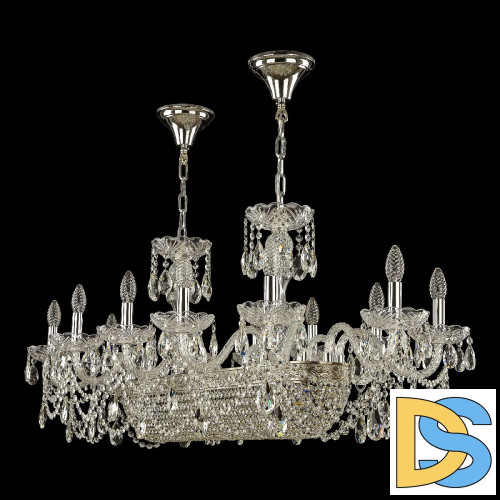 Подвесная люстра Bohemia Ivele Crystal 1453/12/195/800 Ni