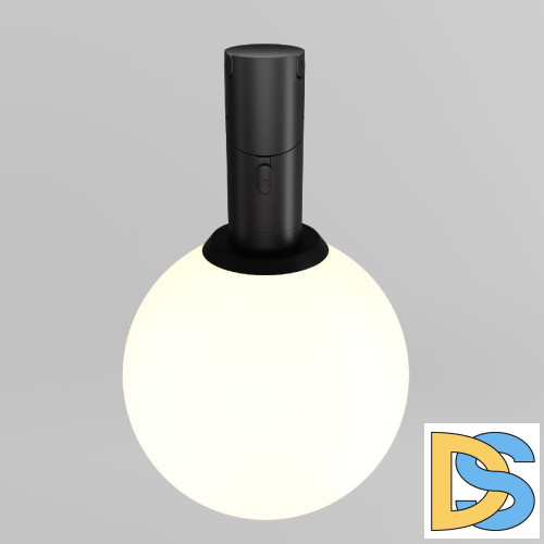 Трековый магнитный светильник Maytoni Luna TR208-1-5W3K-B