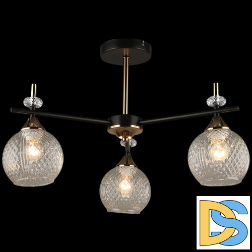 Люстра на штанге Reluce 04892-0.3-03 COFFEE+FGD