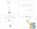 Трековый однофазный светильник Ambrella Light Track System GL5161