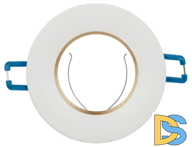 Встраиваемый светильник Эра KL107 WH/GD Б0061095