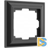 Рамка на 1 пост (черный матовый) W0012208