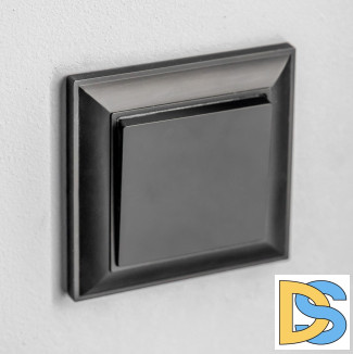 Рамка на 1 пост (черный матовый) W0012208