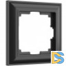 Рамка на 1 пост (черный матовый) W0012208
