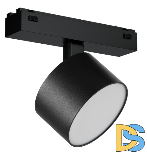 Трековый магнитный светильник iLedex Vision 4825-047-D90-10W-110DG-3000K-BK