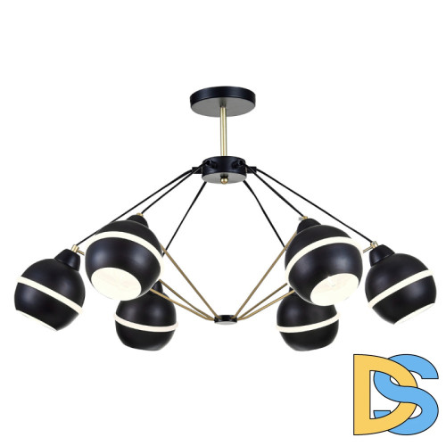 Люстра на штанге Simple Story 1074-6CL