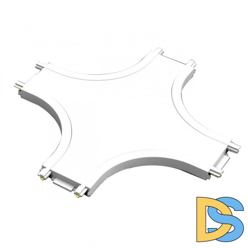 X-соединитель для магнитного шинопровода IMEX UT25 IL.0007.3004 WH