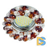 Встраиваемый светильник Fametto Fiore DLS-F130 GU5.3 Chrome/Brown