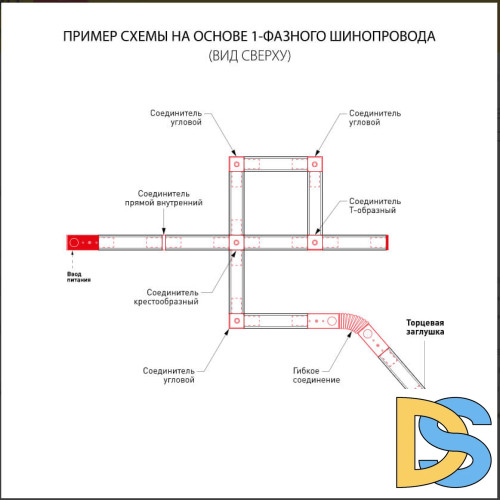 Ввод питания Elektrostandard TRP-1-1-BK 4690389112652 a039506