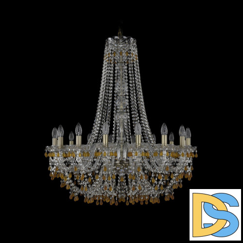 Подвесная люстра Bohemia Ivele Crystal 1410/16/300/h-95 Pa V1003