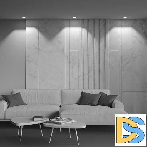 Встраиваемый светильник Maytoni Technical Alfa LED DL043-01-15W4K-D-SQ-W
