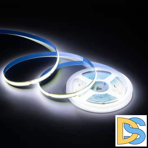 Светодиодная лента Apeyron 24В 10Вт/м COB, 528д/м IP20 900Лм/м 5м 6500К 00-376