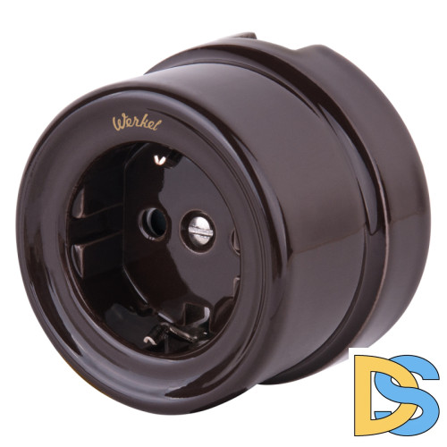 Розетка с заземлением Werkel 4690389166815 W5671014