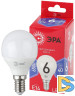Лампа светодиодная Эра E14 6W 6500K LED P45-6W-865-E14 R Б0045356