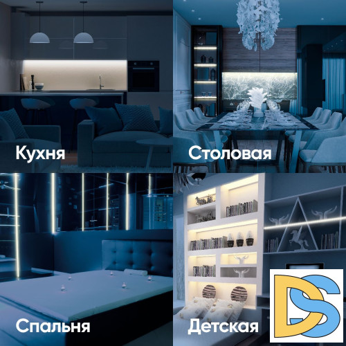 Светодиодная лента Эра 24В 12Вт/м 2700K 5м IP20 LRCOB-352-8 12W/m 8mm 24V 2700K 3year Б0053962