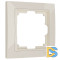 Рамка на 1 пост Werkel Snabb basic (слоновая кость) W0012003