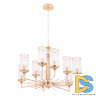 Подвесная люстра Crystal Lux GLORIA SP9 BRASS